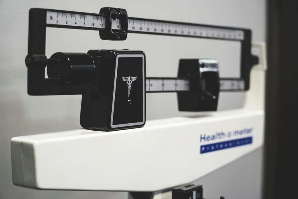 doctor's office scale