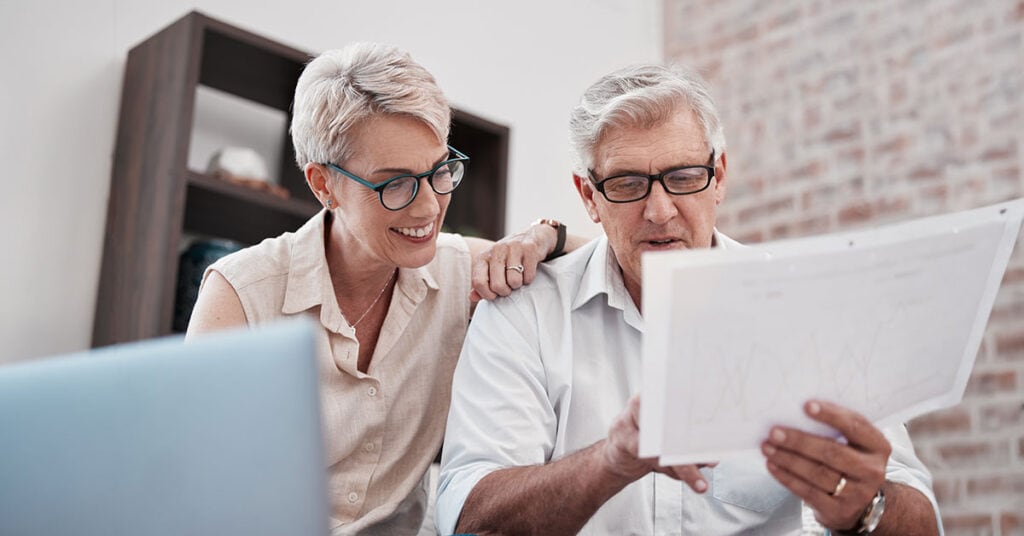 A mid-60s couple looking over the power of IRA bequests.