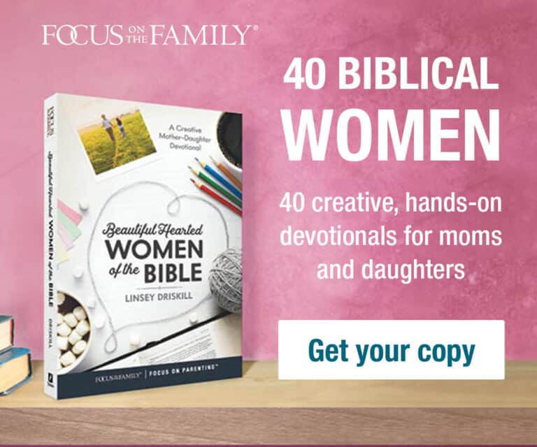 Ad for the book Beautiful Hearted Women of the Bible